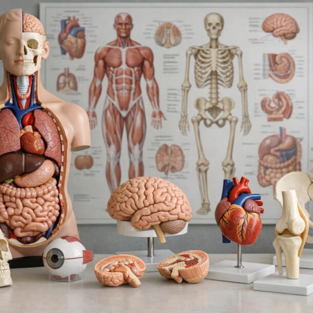 Anatomiczne modele w edukacji: jak wybrać i efektywnie wykorzystać je na uczelni, w laboratorium i w centrum szkoleniowym